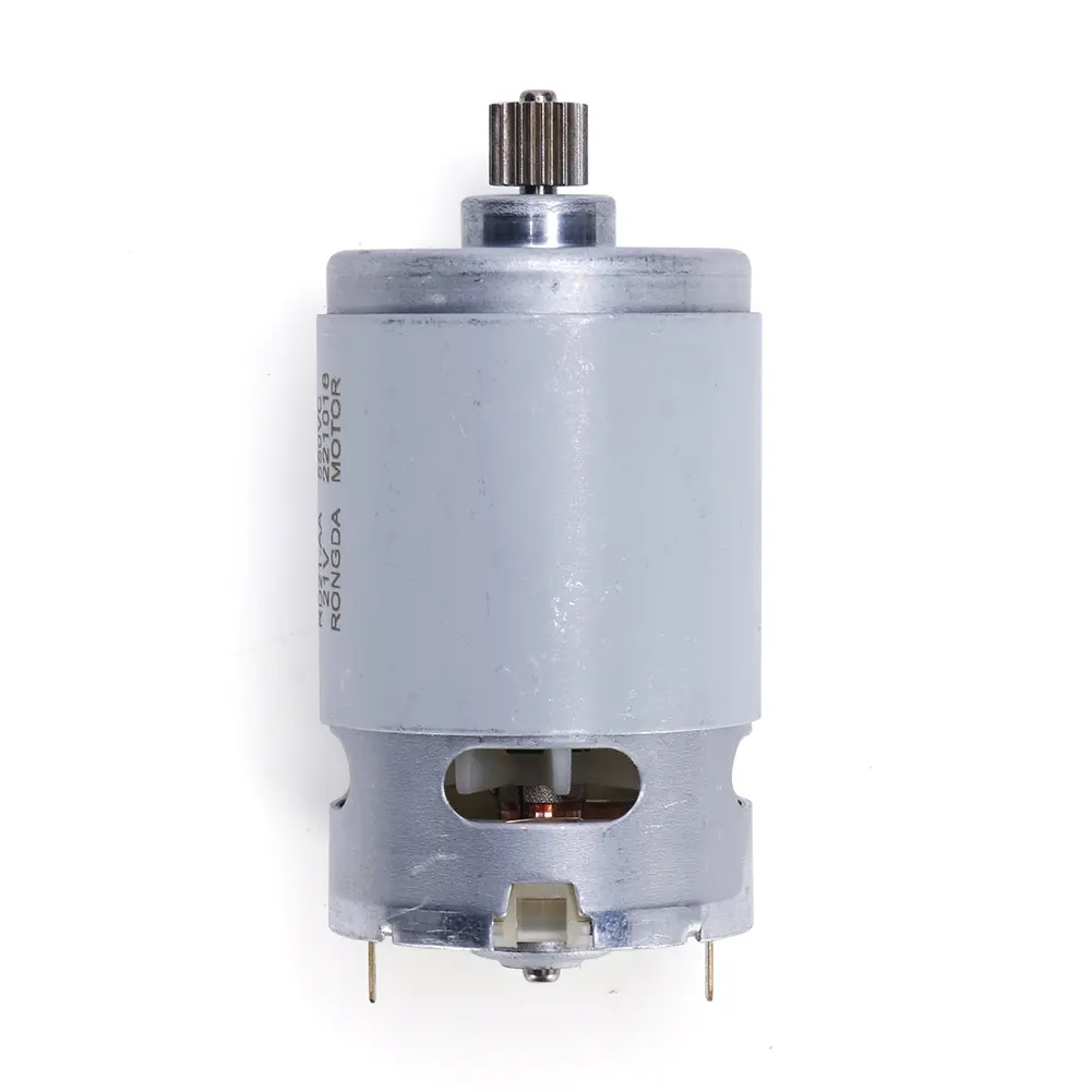 21V Electric Motor 14 Teeth Geared Motor 28000RPM 8.2mm Gear Diameter Power Tool Accessories for 550 Motor Lithium Chainsaw