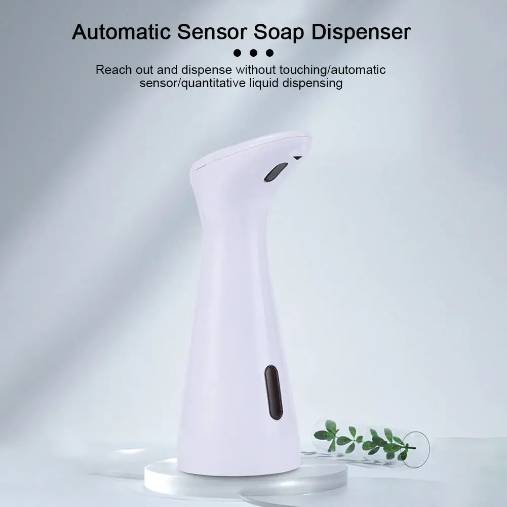 200ML Automatic Soap Dispenser Household Automatic Motion Soap Lotion Dispenser Touchless Waterproof Intelligent Liquid Dispense