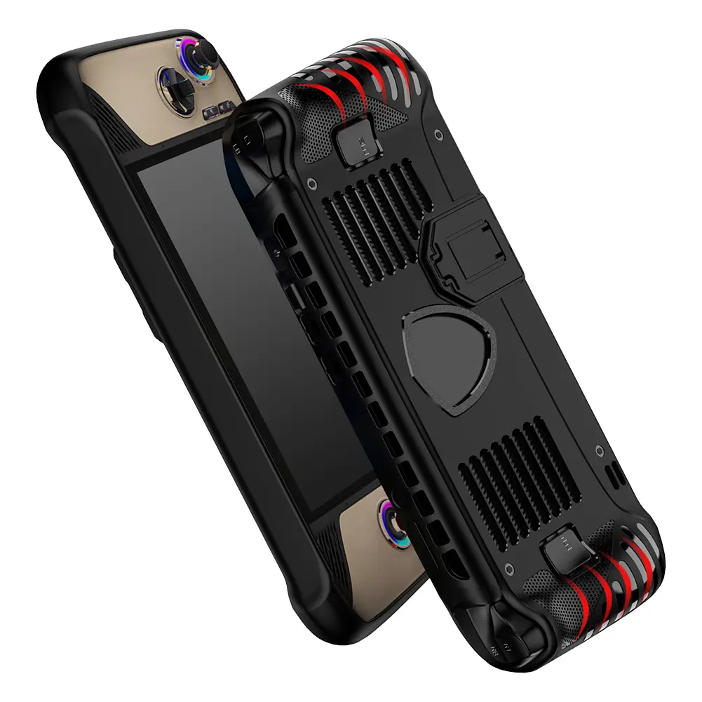 TPU Case + Bag for MSI Claw 8 AI+ Handheld Game Console Case Soft Protective Cover Shockproof Protective Case Anti-Scratch
