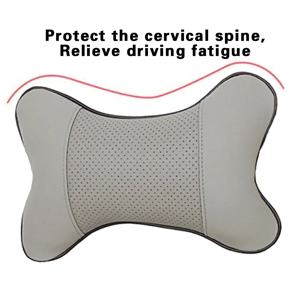 1PCS Car Seat Headrest Universal Automobile Seat Neck Support Holder Pillow Seat Soft Breathable Car Interior Decor For Office