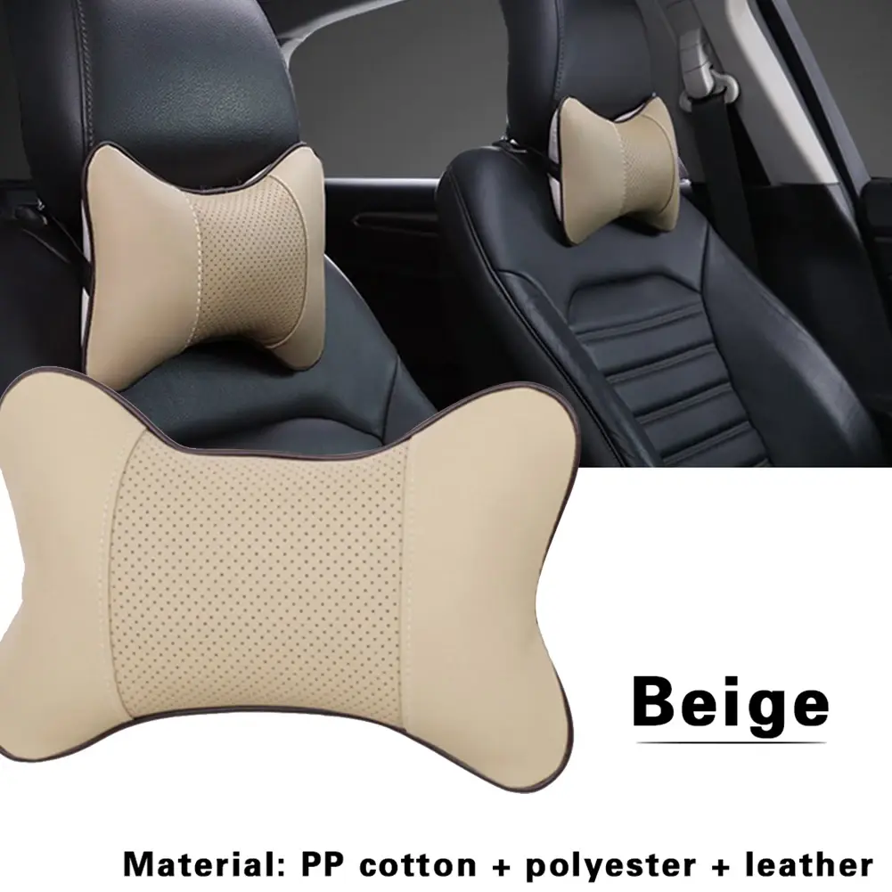 1PCS Car Seat Headrest Universal Automobile Seat Neck Support Holder Pillow Seat Soft Breathable Car Interior Decor For Office