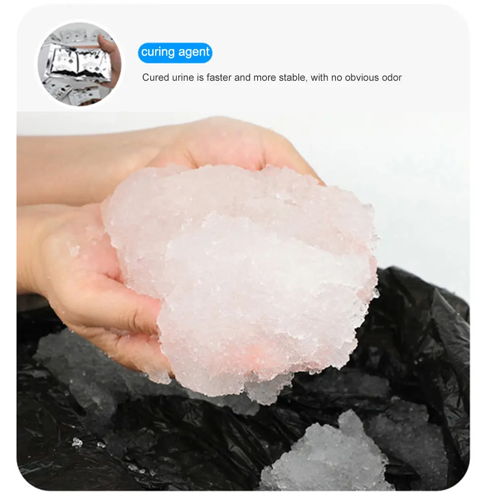 60Pcs Poo Powder Poo Gel Emergency Toilet Waste Treatment Portable Toilet Powder for Portable Toilet for Outdoor Camping Hiking