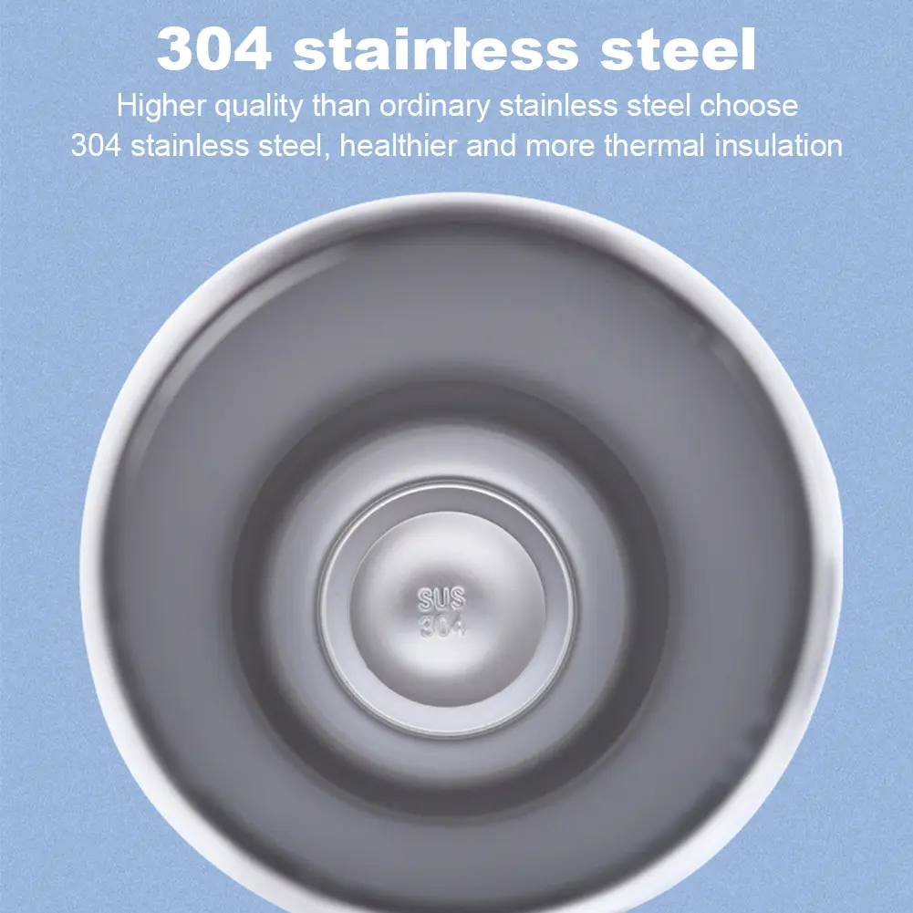 40oz Straw Double-Layer Insulated Cup Stainless Steel Travel Vacuum Flask Vacuum Thermal Insulated Mug for Cold Hot Beverages