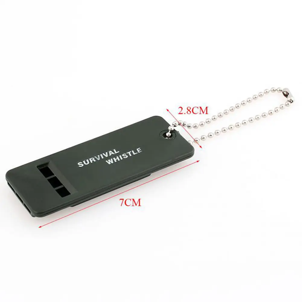 1-10pcs 3-Frequency Survival Whistle High Decibel Emergency Whistle Emergency Hiking Accessories EDC Tool
