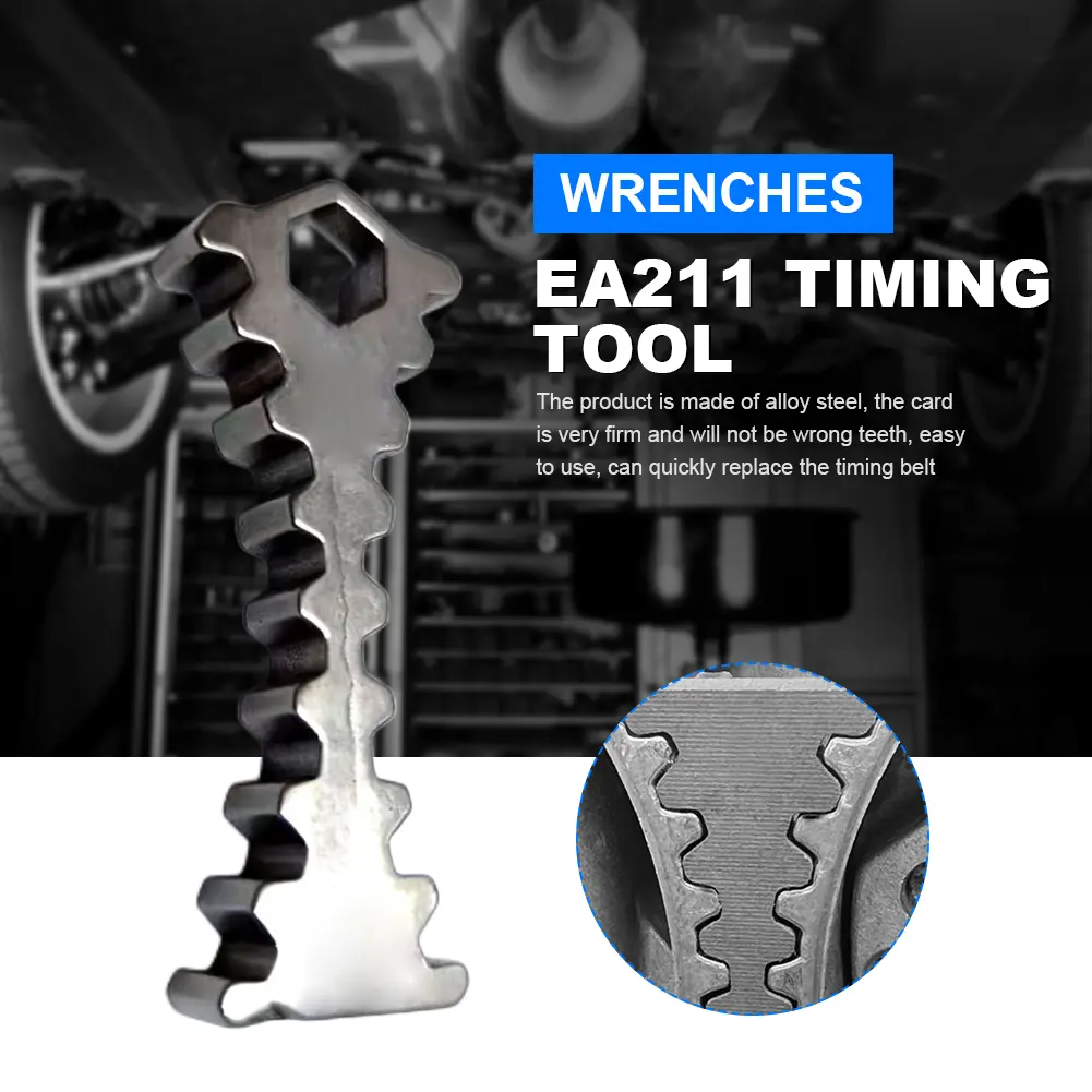EA211 Belt Pulley Engine Locking Pin Special Tool Durable Engine Belt Adjust Locking Timing Tool for VW Skoda 1.4T/1.4/1.5/1.6