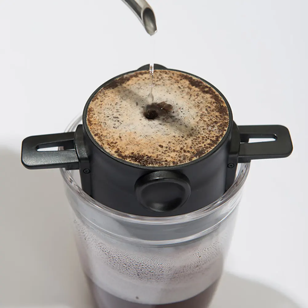 Pour Over Coffee Maker Home Coffee Filter Stainless Steel Easy To Clean No Filter Paper for Travel Camping for Drip Coffee & Tea