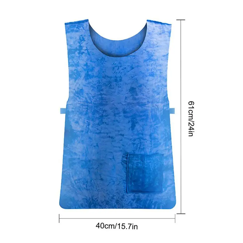 Summer Cooling Vest Undershirt No Refrigeration Required Lightweight Comfortable Safety Cold Vest Waterproof Sports Fabric Vest
