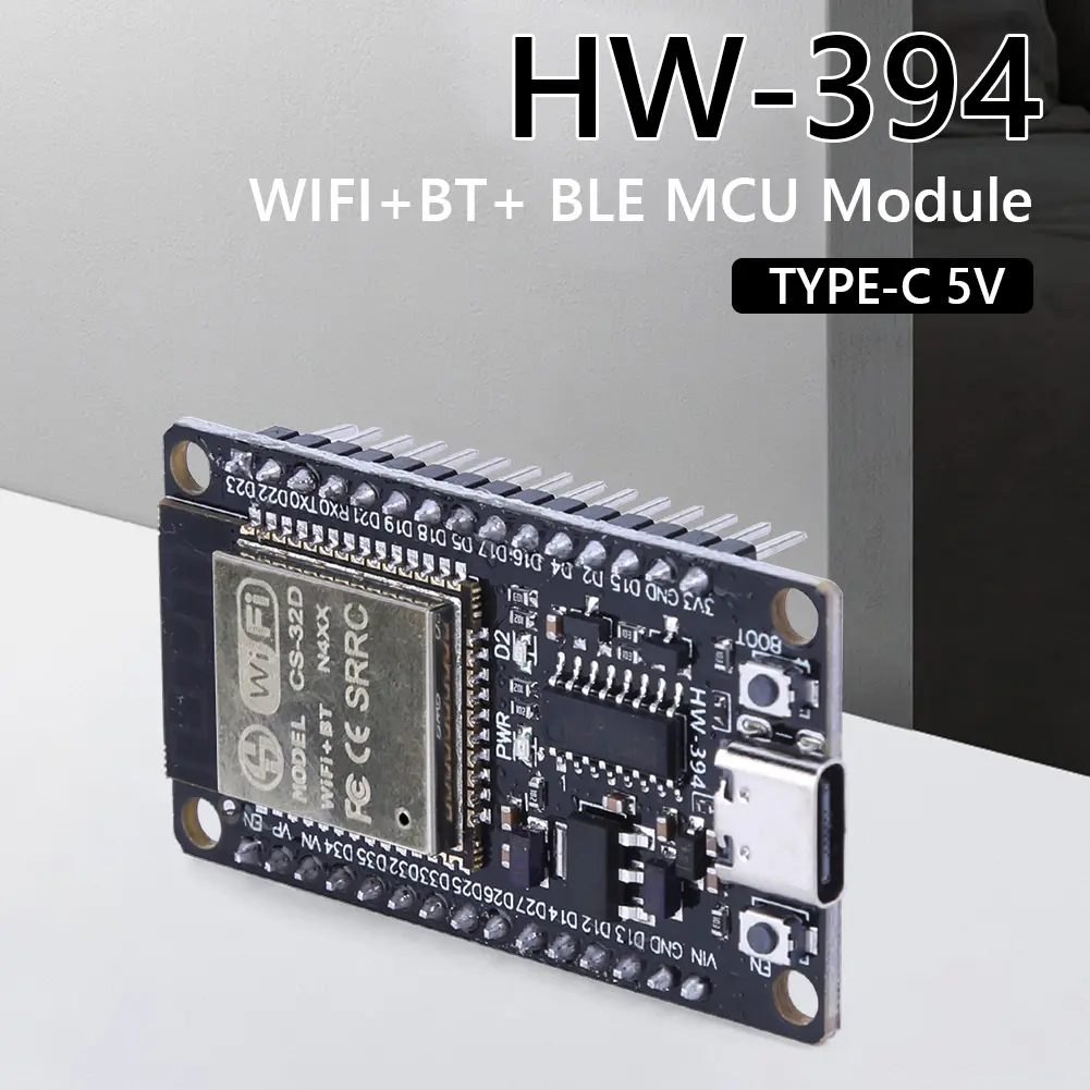 1-10pcs ESP32 WROOM-32D Development Board TYPE-C CH340C WIFI+BT+ BLE MCU Ultra-Low Power Consumption for Smart Home
