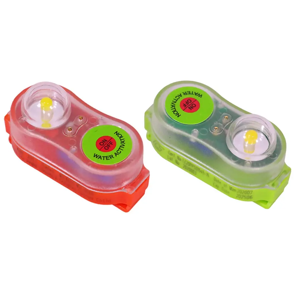 1-10PCS Lithium Life Vest Light Emergency Signal Lamp Waterproof Conspicuous Attract Lamp Signal Light for Swimming Sea Fishing