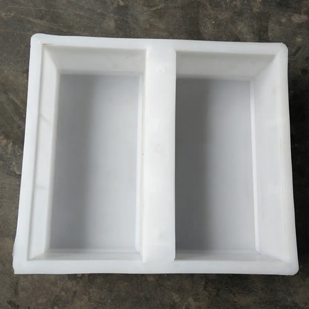 DIY Courtyard Road Pavement Stone Mold Path Paving Garden Concrete Brick Mould Use Heavy Plastic Mould Garden Stepping Stone