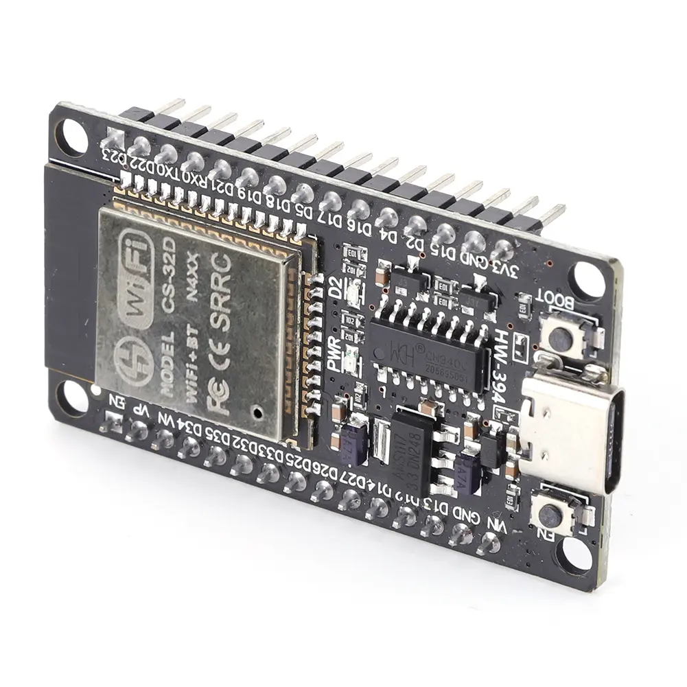 1-10pcs ESP32 WROOM-32D Development Board TYPE-C CH340C WIFI+BT+ BLE MCU Ultra-Low Power Consumption for Smart Home