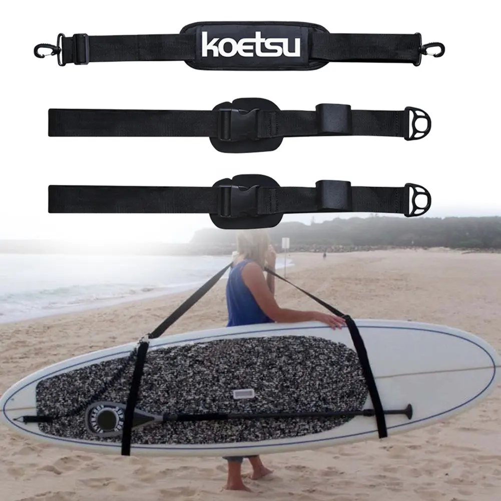 Surfboard Shoulder Strap Portable Surfboard Shoulder Belt Adjustable Stand Up Surf Paddle Board Carrier Accessories
