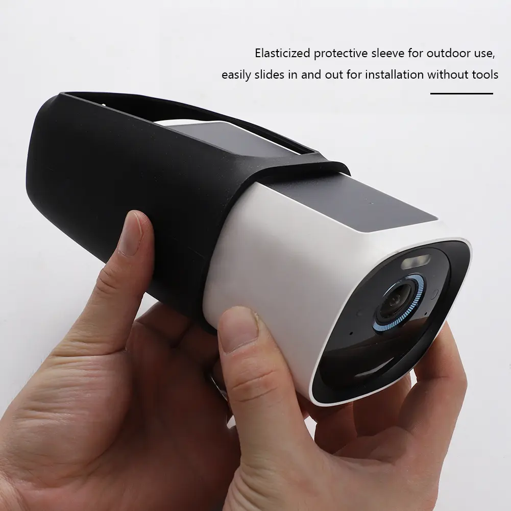 2/3/4/6PCS Camera Case Housing Anti-fall Silicone Security Camera Protective Case Anti-scratch for Eufycam S330 Eufycam 3