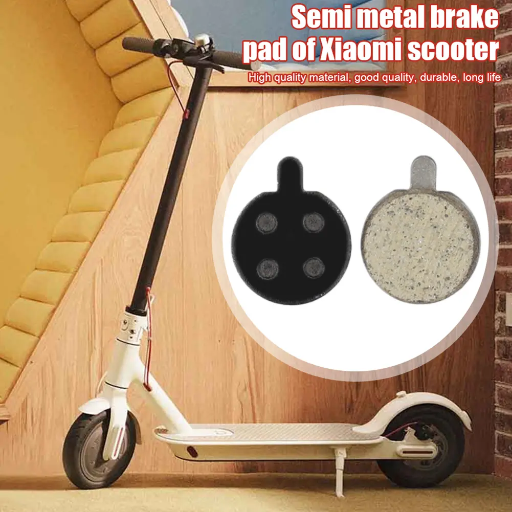 1-50Pair Electric Scooter Metal Disc Brake Pads Replacement Parts Friction Plates for M365 Pro Kick Scooter Friction Plates