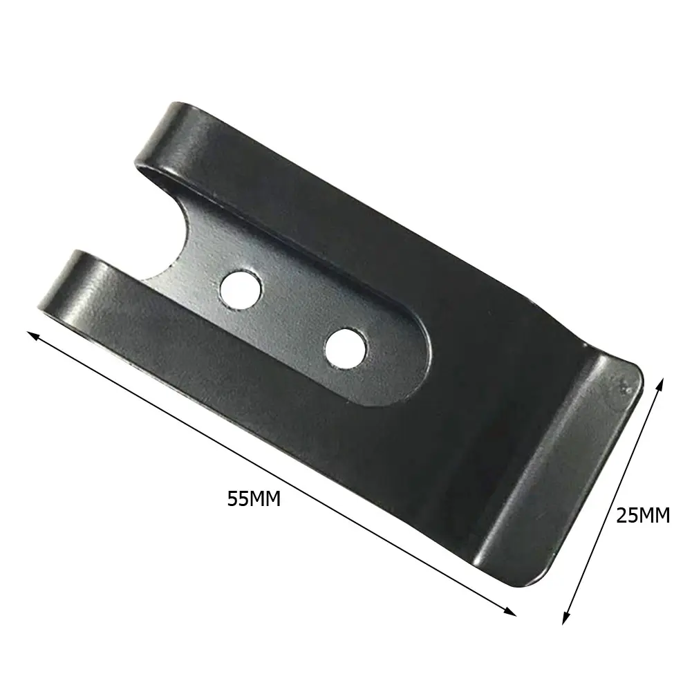 1/10Pcs Metal Belt Clip Buckle Wallet Sheath Clips Clasp Belts Loop Clasp Spring Buckle Hook Double Holes Buckle Spring Hook