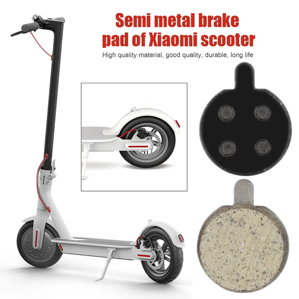1-50Pair Electric Scooter Metal Disc Brake Pads Replacement Parts Friction Plates for M365 Pro Kick Scooter Friction Plates