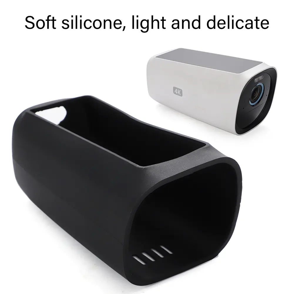 2/3/4/6PCS Camera Case Housing Anti-fall Silicone Security Camera Protective Case Anti-scratch for Eufycam S330 Eufycam 3