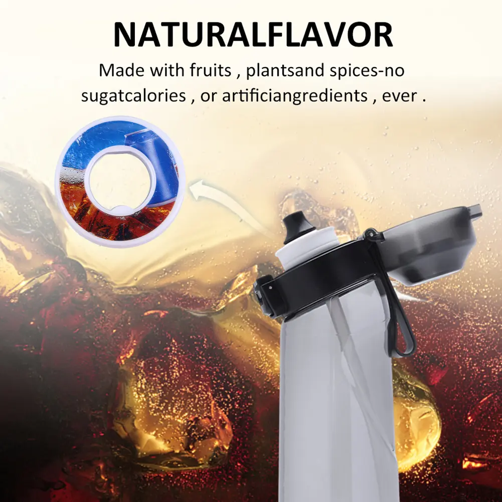 10-1pc Air Flavour Pods Drink More Water Sports Bottle Flavour Pod 0 Sugar Used In Flavoured Drinking Bottle 0 Calories