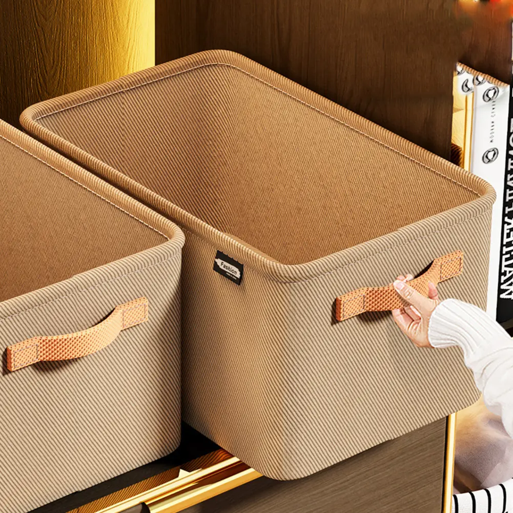 1-5pcs Thicken Clothes Organizer Clothes Toys Blankets Storage Cabinets Drawers Organizer Jeans Storage Box Wardrobe Storage