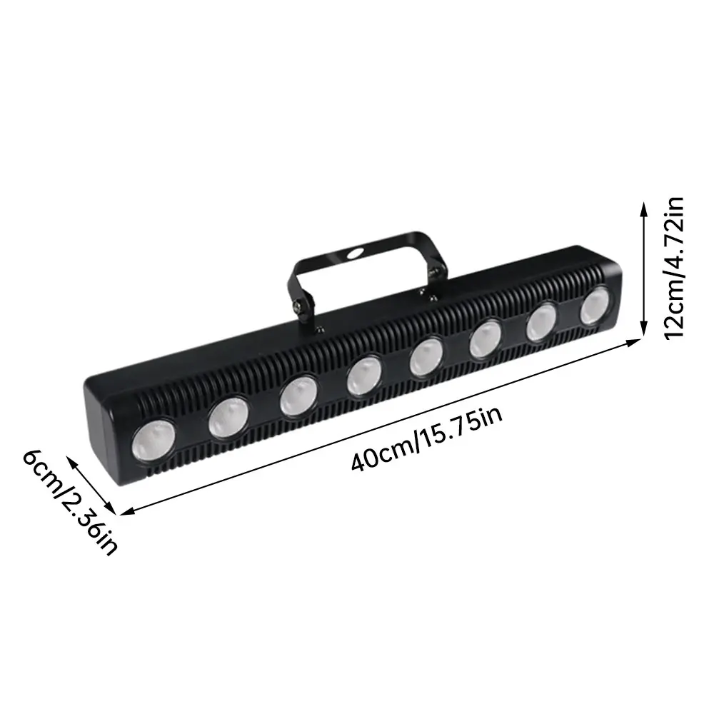 8 Led Rgbw 4 In 1 Dmx Wall Light Dj Disco Party Stage Light Wall Wash Light Dyed Background Birthday Wedding Stage Bar Light Ktv