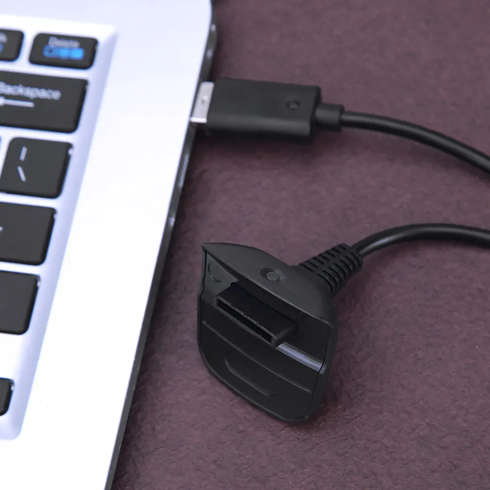 1-2pcs Charging Cable for Xbox 360 Wireless Game Controller Joystick Gamepad Accessories