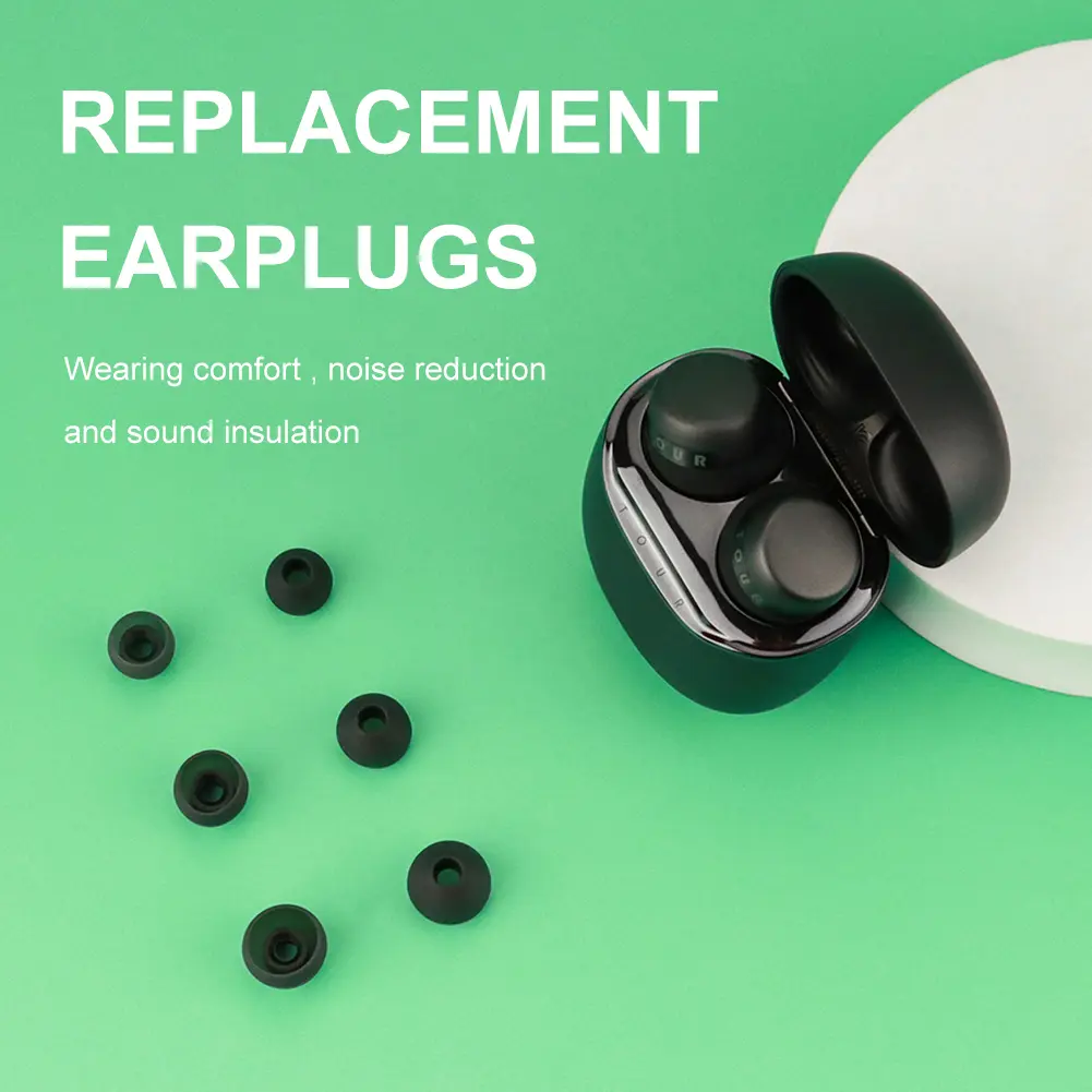 Silicone Earplug For JBL TOUR PRO+ Earphone Replacement Comfortble Ear Tips Earplug S M L Size In-Ear Earbuds Accessories
