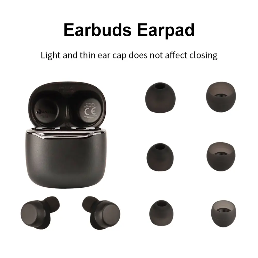 Silicone Earplug For JBL TOUR PRO+ Earphone Replacement Comfortble Ear Tips Earplug S M L Size In-Ear Earbuds Accessories