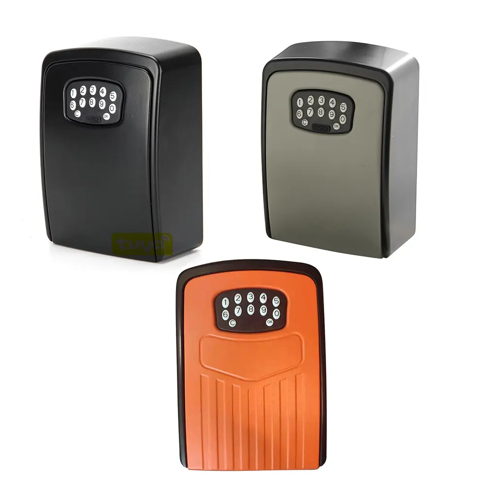 BOX02 Waterproof Smart Key Storage Secret Box w/ Code Tuya APP Wall Key Safe Box