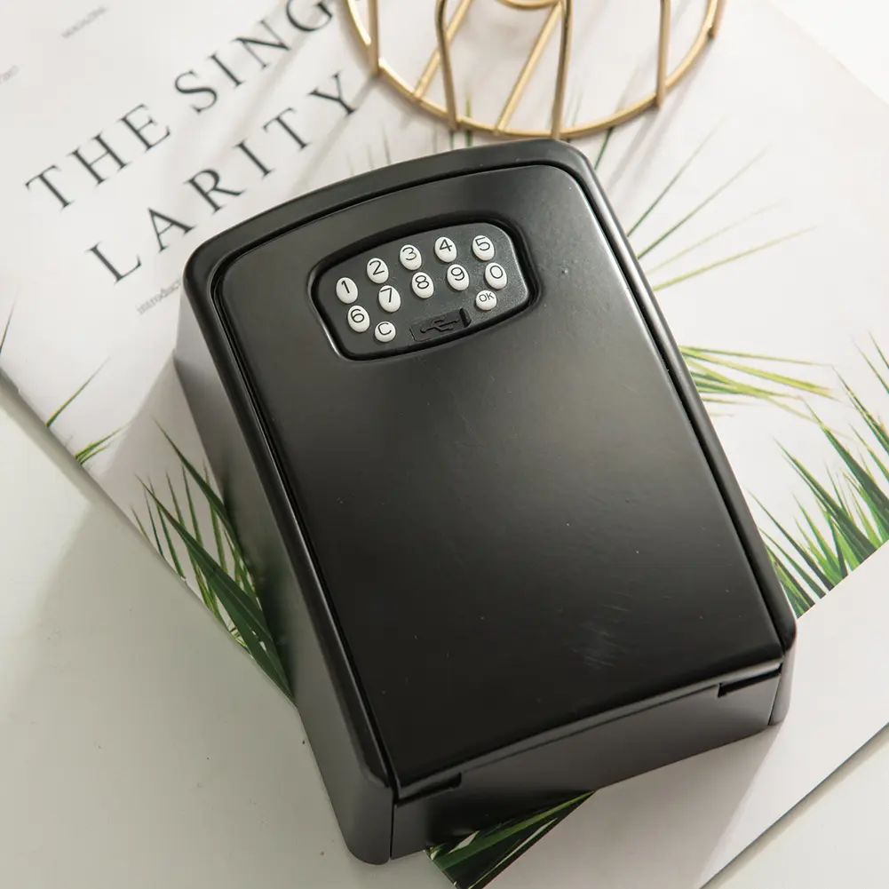 BOX02 Waterproof Smart Key Storage Secret Box w/ Code Tuya APP Wall Key Safe Box