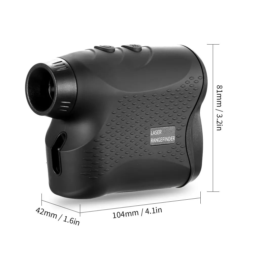 500M / 600M / 900M Laser Rangefinder Distance Meter Speed Tester Range Finder Digital Hunting Measurement Monocular Telescope