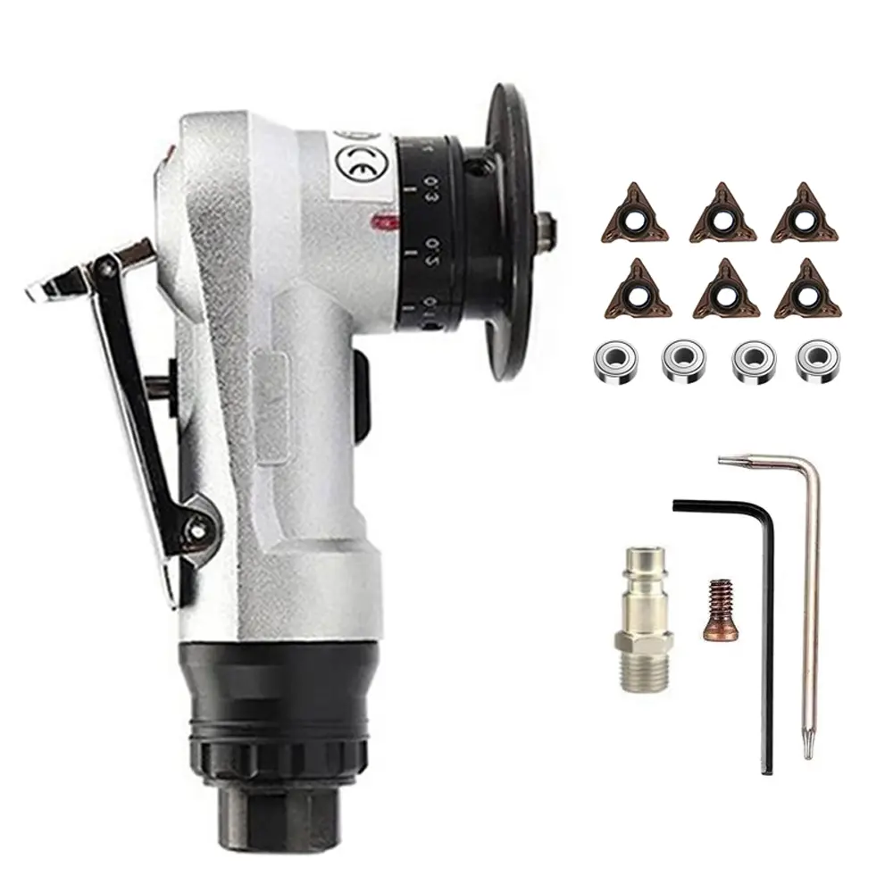 Pneumatic Chamfering Machine Carpenter Chamfering Tool Portable Grinder Metal Wood Acrylic Deburring Beveling Trimming Machine