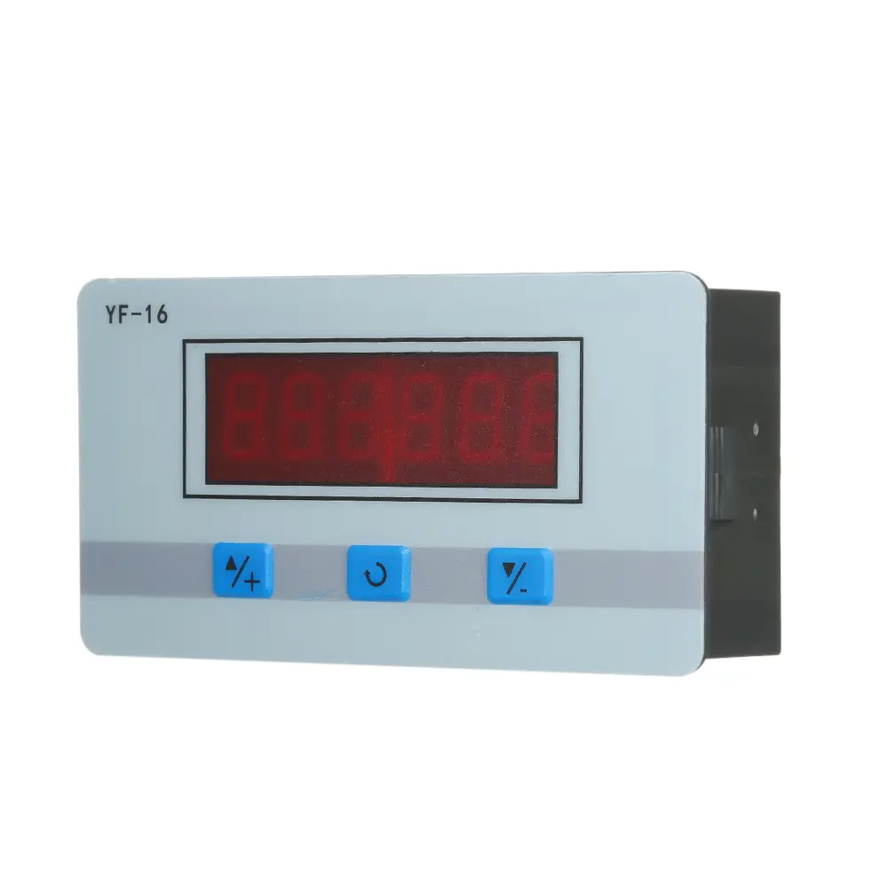 Mini LED Digital Counter Module DC/AC5V~24V Electronic Totalizer with NPN and PNP Signal Interface 1~999999 Times Counting Range