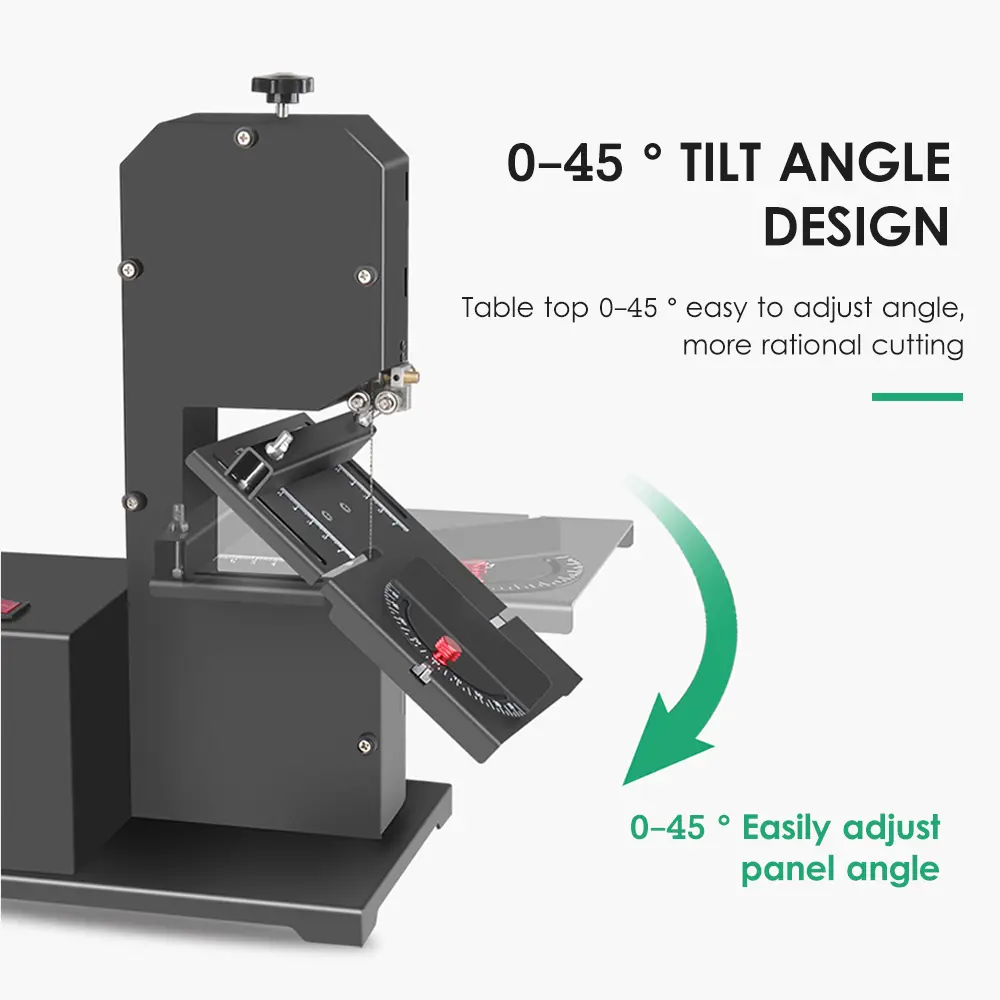Multifunctional Band Saw Machine 1750RPM Benchtop Saw TableSaw Electric Desktop Saws DIY Cutting Tool Woodworking Lathe Machine