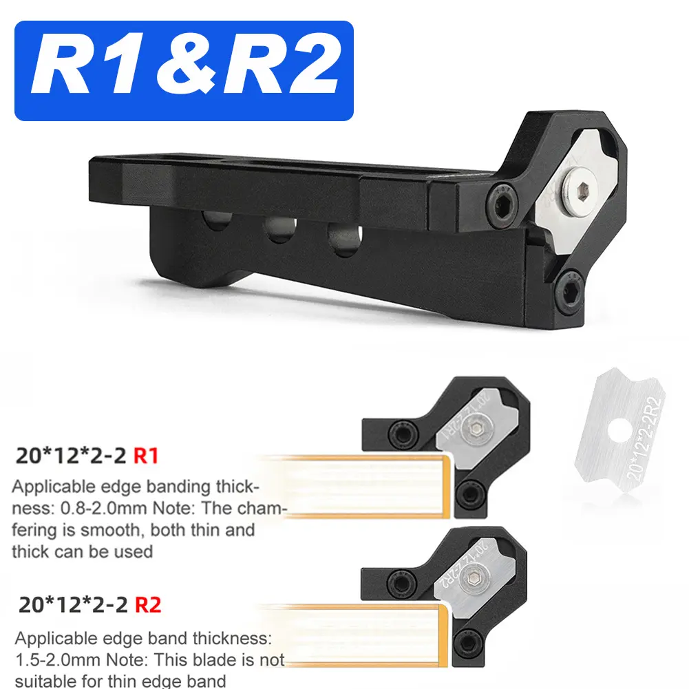Woodworking Blade Edge Corner Planer Manual Planer Wood Chamfering Fillet Scraper Board Deburring Tool Edge Banding Arc Trimmer