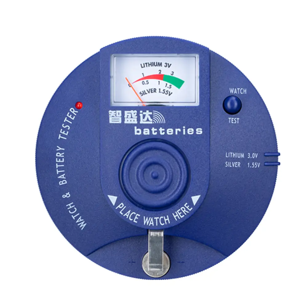 Portable Watch Repairing Tool Quartz Watch Detector Compact Button Battery Checker Quartz Movement Battery Tester Watch Tester