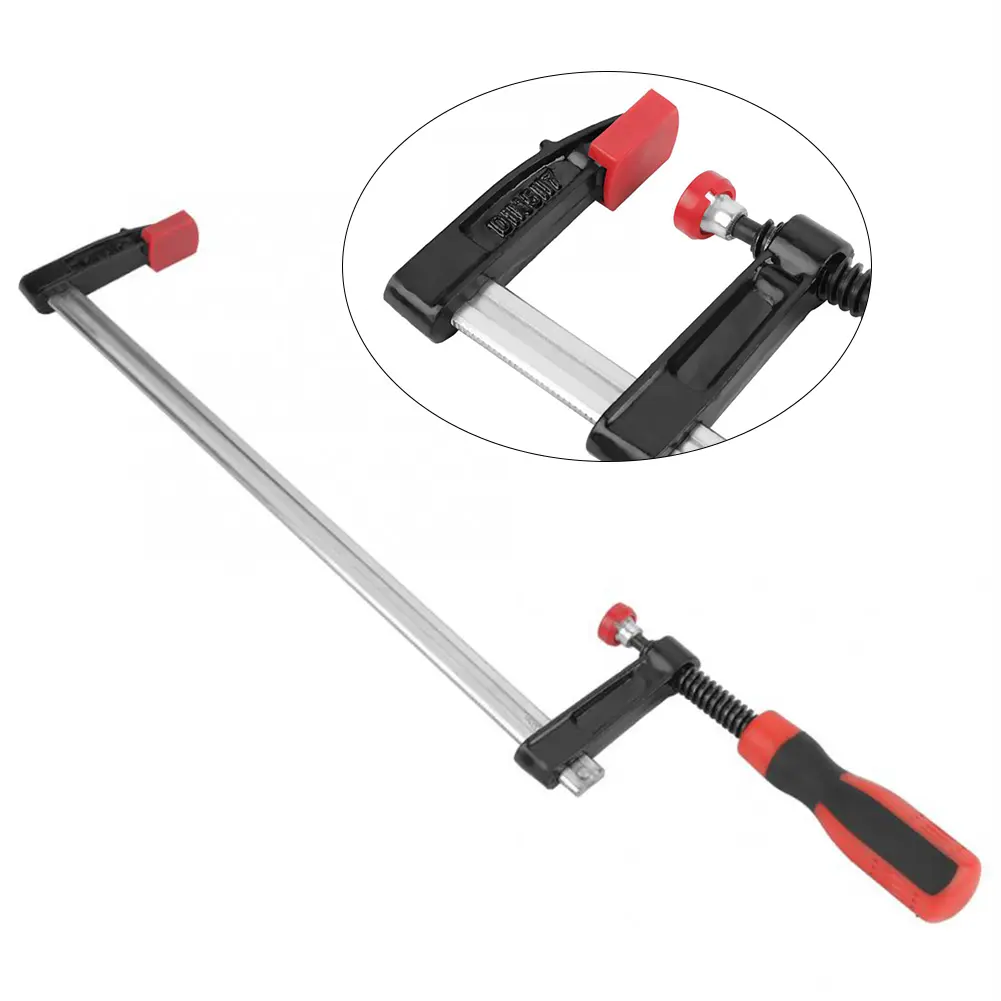 Woodworking Clamps Heavy Duty F Clamps Woodworking Bar Clips Quick Slide  Hand Tool Kit 50*300mm Woodworking F Clamp