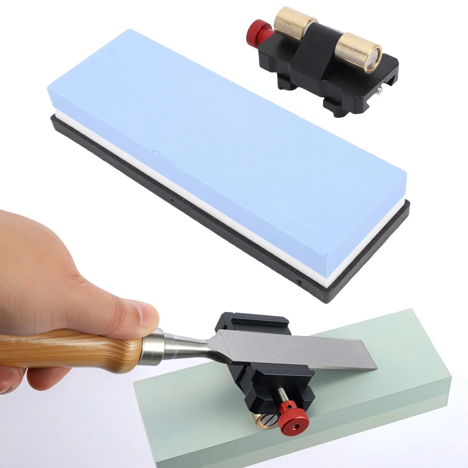 Honing  with Whetstone 4 to 59mm Clamping Width Sharpening Stone Kit for Woodworking Project Honing  with Whetstone