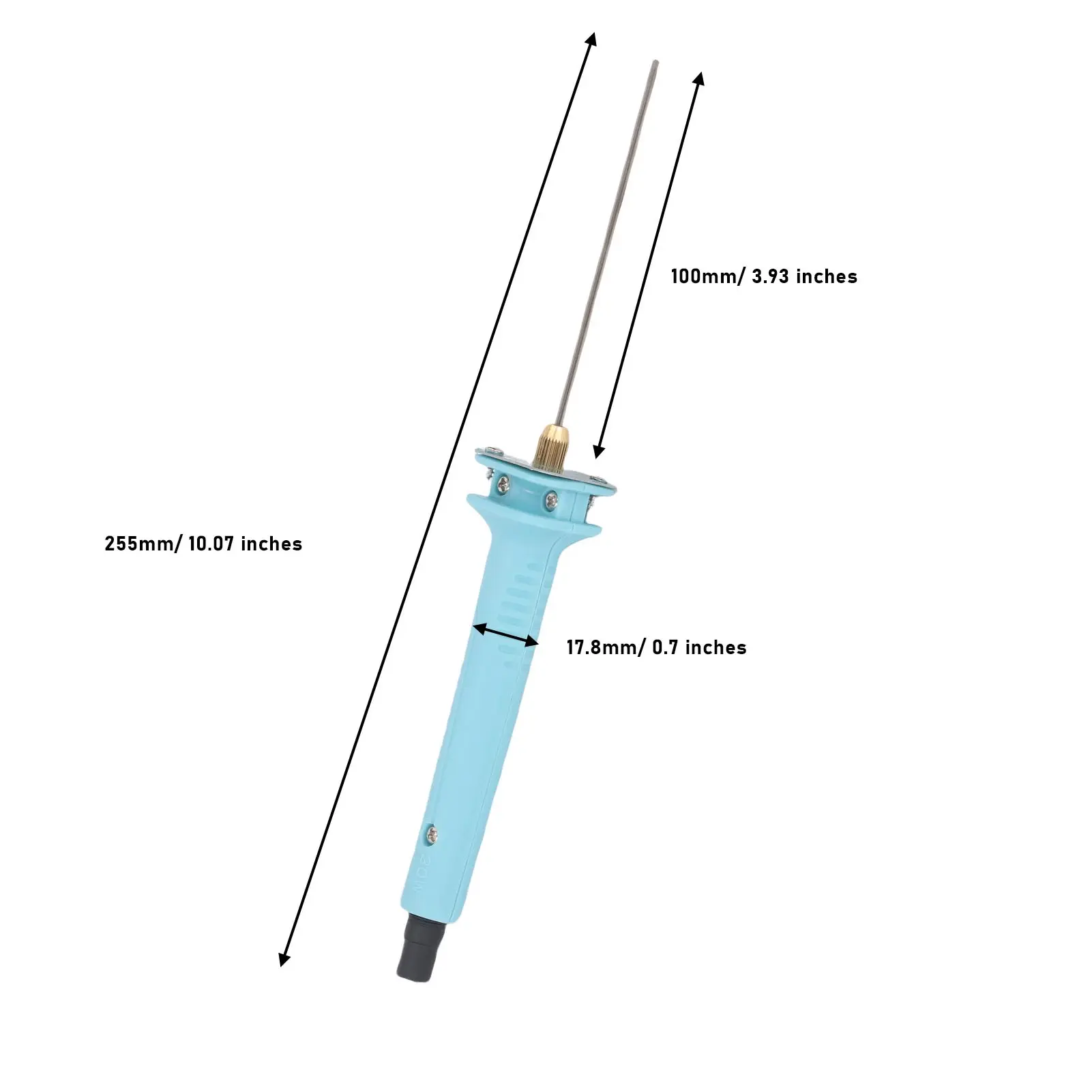 Electric Hot Wire 10cm Foam Cutting Tool Efficient Sensitive  10cm Electric Foam Cutting Pen with Power Adapter for Art Making
