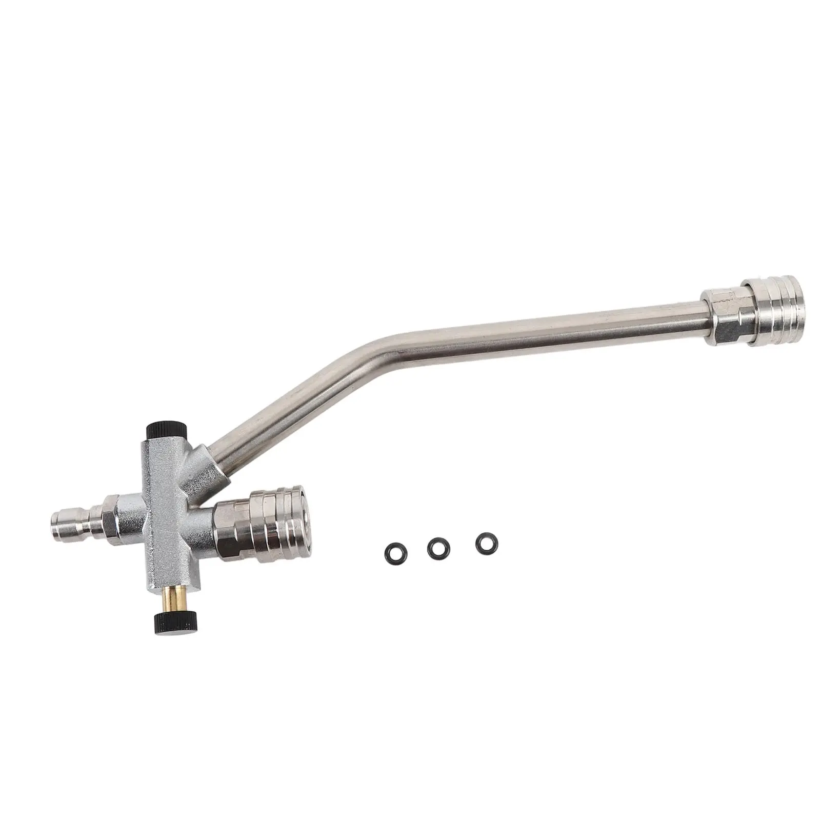 Pressure Washer Connector Accessory 6000psi Power Washer Soap Attachment Multifunctional Stainless Steel for Home for Car Washer