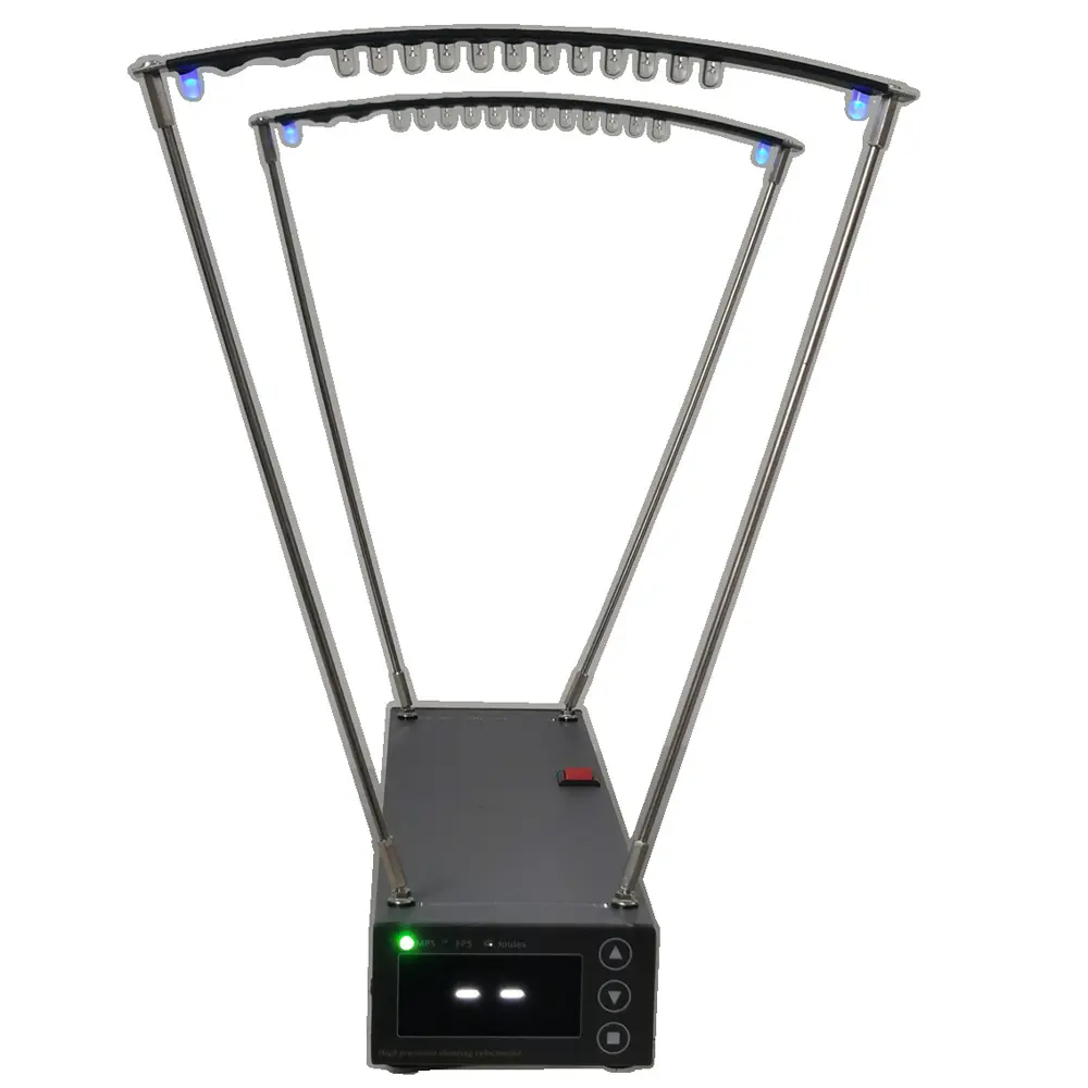 Velocimetry Speed Measuring Instrument 0-2000MPS Bow Velocity Measurement Aluminum Alloy Professional Canopy-type Speedometer