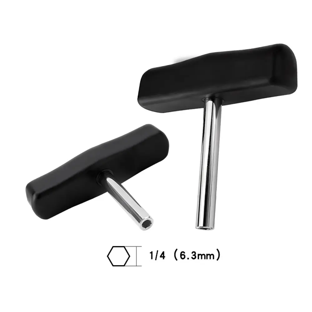 1/4-inch T-wrench Definite Torque Wrench Fixed Torque Hexagonal Wrench Compatible with Pneumatic Wrench Bits Adapter Sleeves
