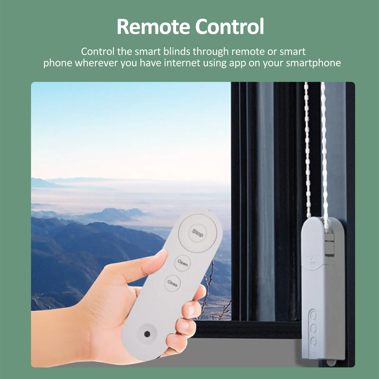 BT/Wifi/ZigBee Curtain Controller Motorized Blinds Drive Motor Smart Chain Roller App Remote Control Shade Timer Schedule