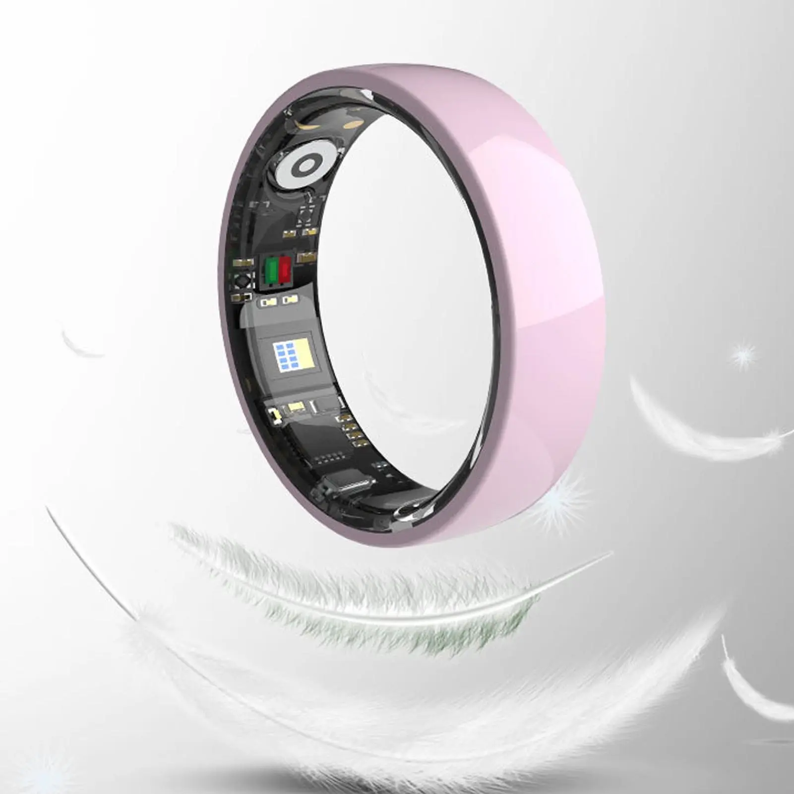 Smart Ring Health  IP68 Fitness  Ring Pedometer 7 Day Battery Life with Charging Cable Smart Ring Sport Smart Ring