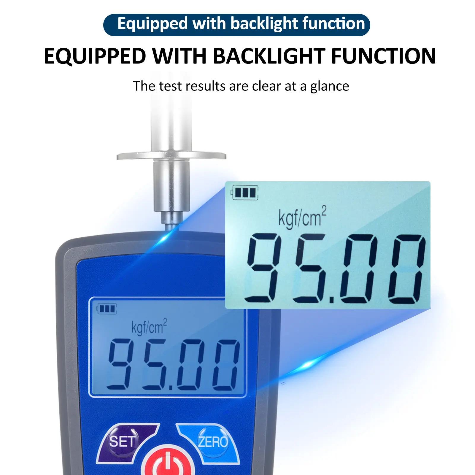 Digital Fruit Hardness Tester Meter Mini Fruit Penetrometer Durometer Pears Grapes Oranges Fruit Sclerometer 0.2 to 30 Kgf/cm²