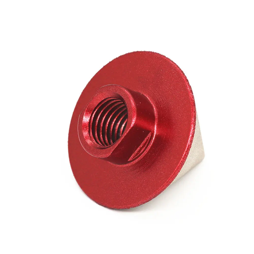 M14 Thread Chamfer Bit Vacuum-Brazed Diamond Chamfer Bit Round-bevel Milling Drill Bits for Enlarging Polishing Bevelling Holes