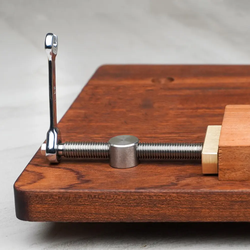 Woodworking Desktop Vise Desktop Vise Tenon Locking Bar Fixing Tool For the 20mm Diameter Table Hole Woodwork DIY Utility Tools