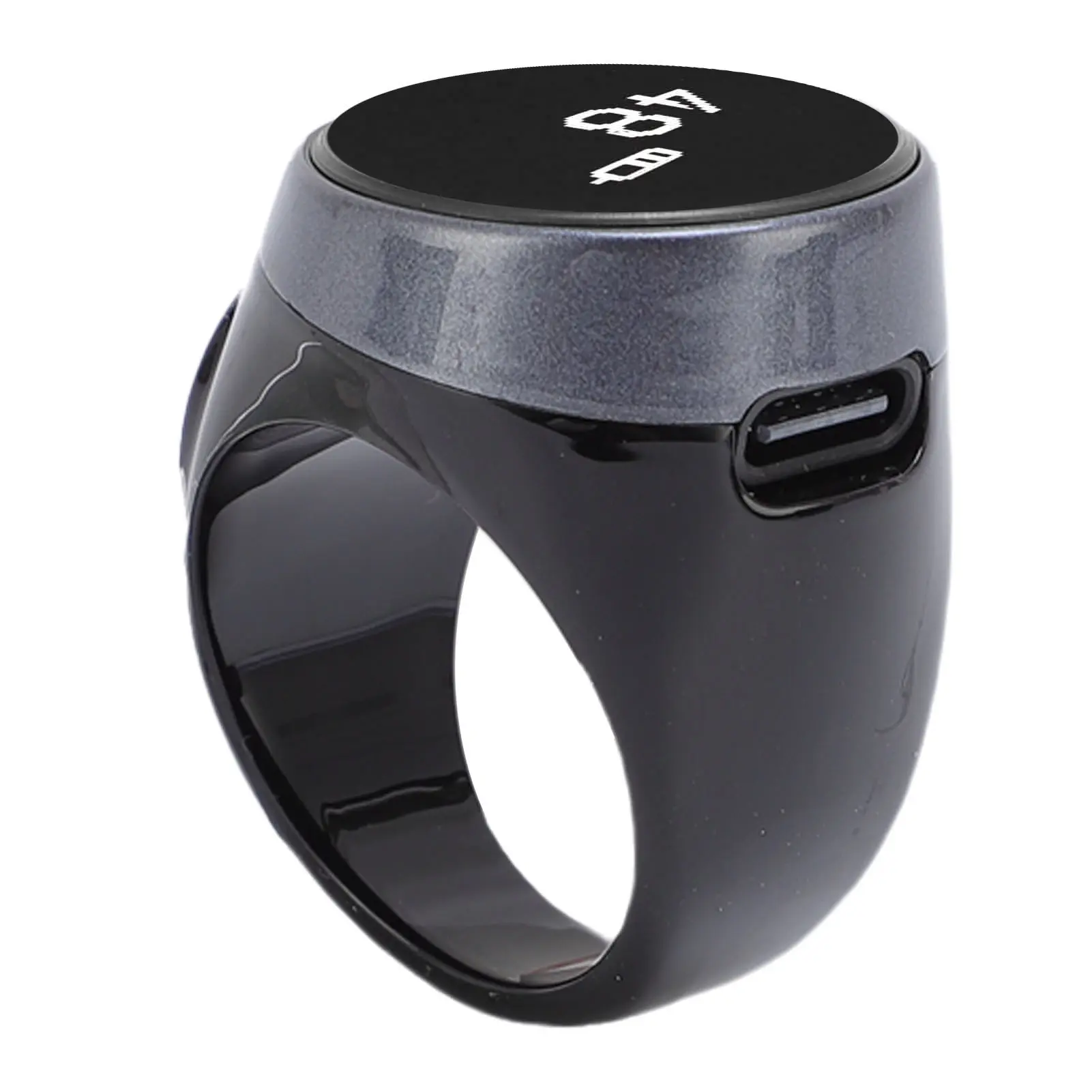 Portable Finger Smart Counter Smart Ring Counter Digital LCD Screen Electronic Finger Ring Counter Touch Control Adjustable