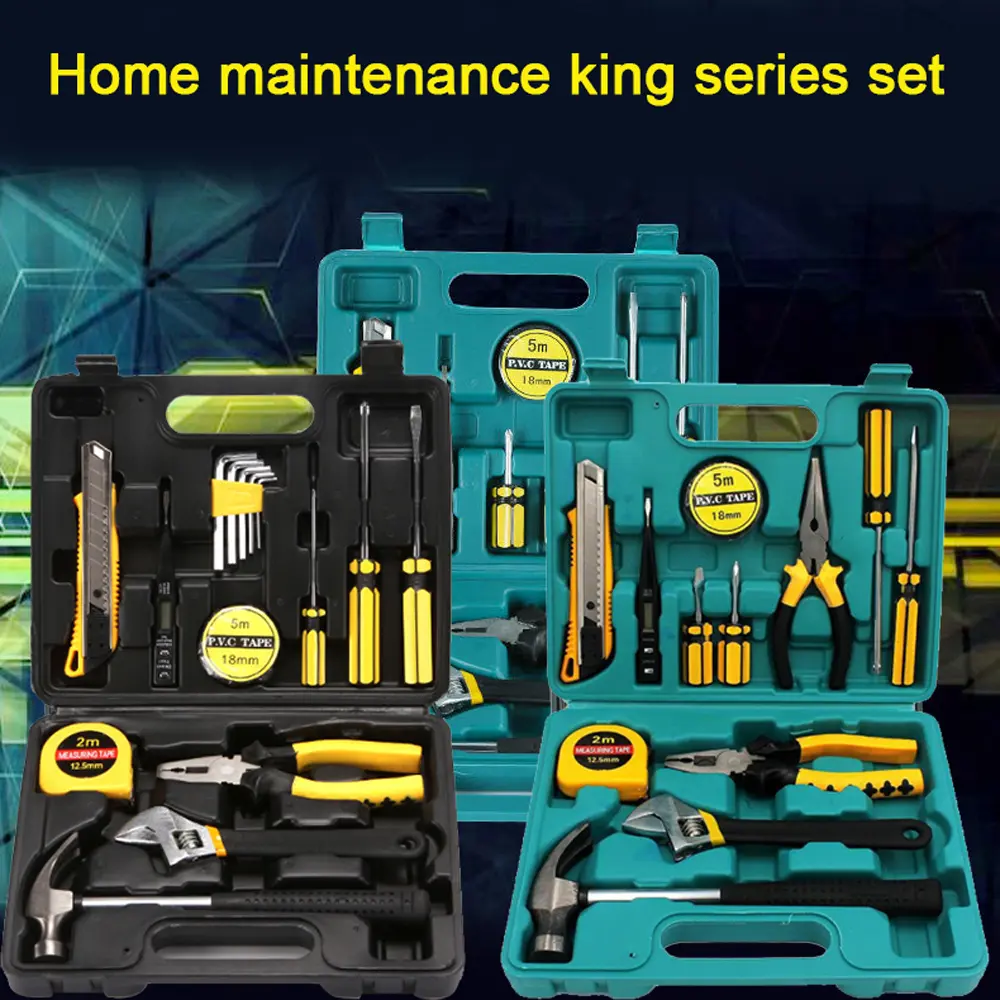 Utility Toolbox Multifunctional Screwdriver Tape Ruler Paper Cutter Practical Appliance Air Conditioner Repairs Maintenance Tool