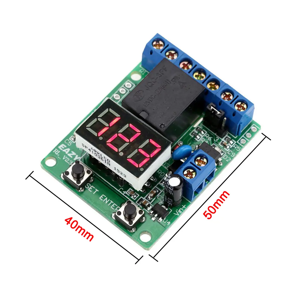 KKMOON CT 1.1 Counter Controller Module DC12V Counter Kit Module Circuit Board 0~999 Counting Range 1A 6V Direct Current