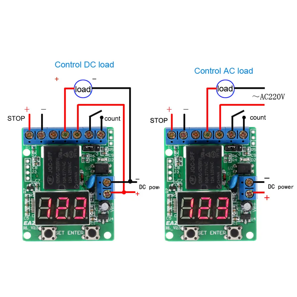 KKMOON CT 1.1 Counter Controller Module DC12V Counter Kit Module Circuit Board 0~999 Counting Range 1A 6V Direct Current